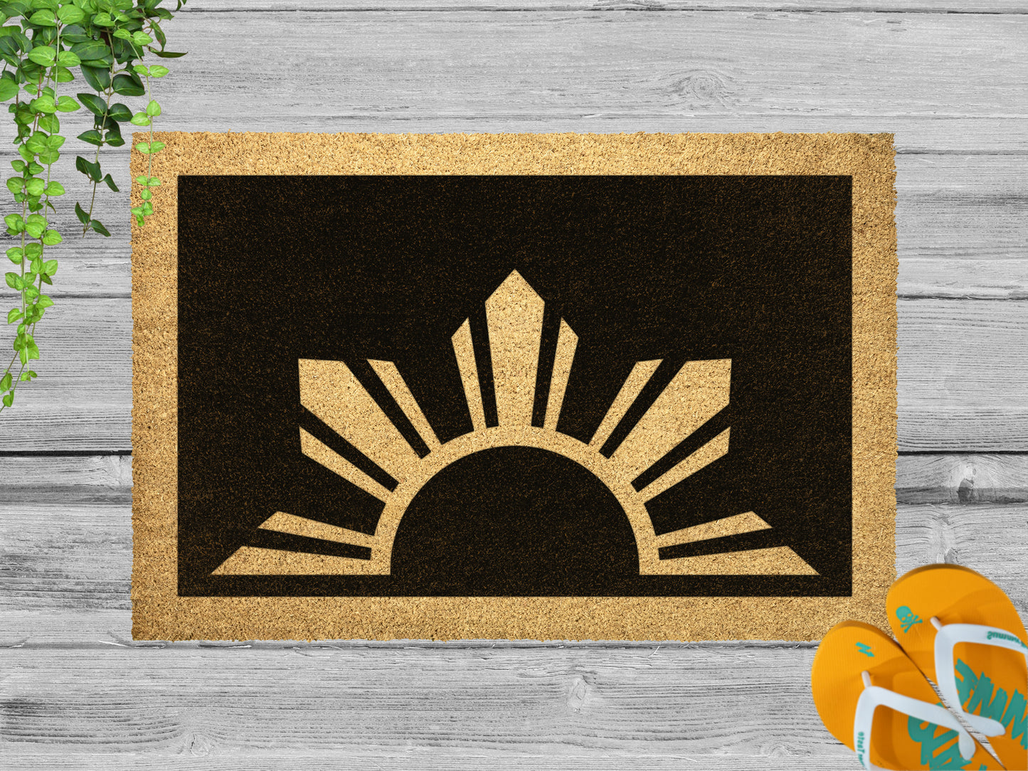 Half Sun Doormat