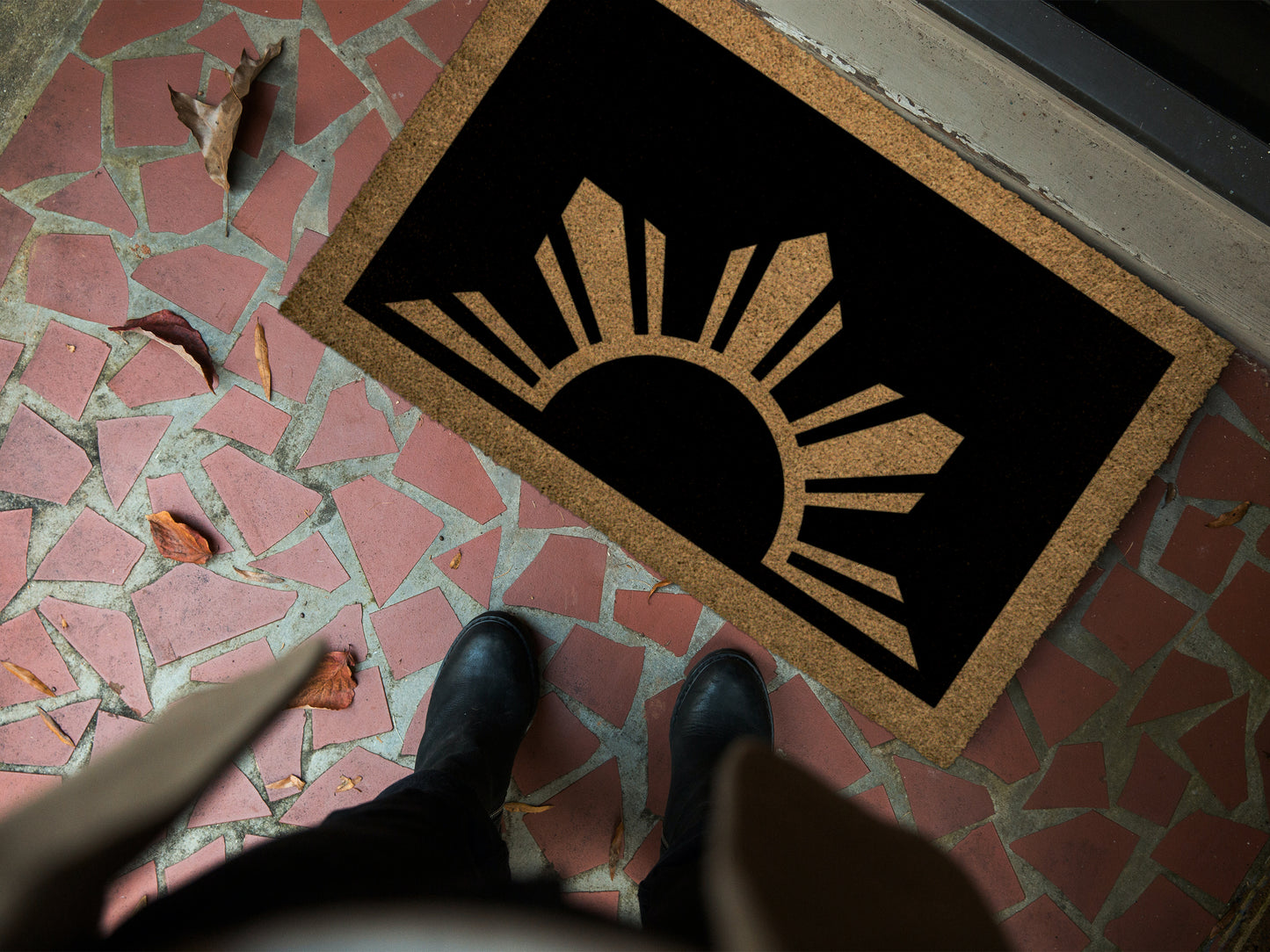 Half Sun Doormat